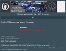 Tablet Screenshot of amvc-st-georgen.com